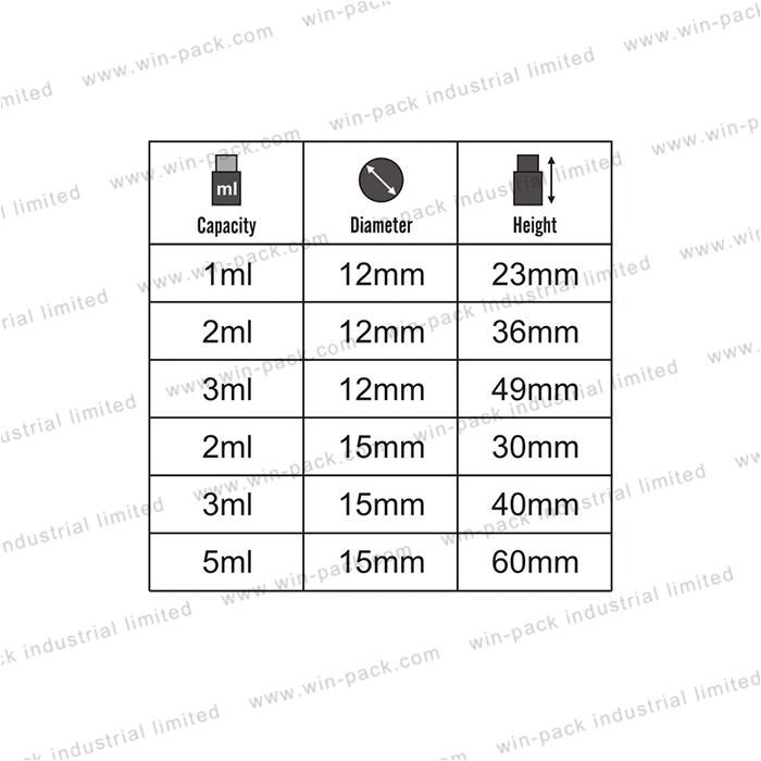 5ml Doterra Essential Oil Bottle Empty Glass Tube Glass Bottle