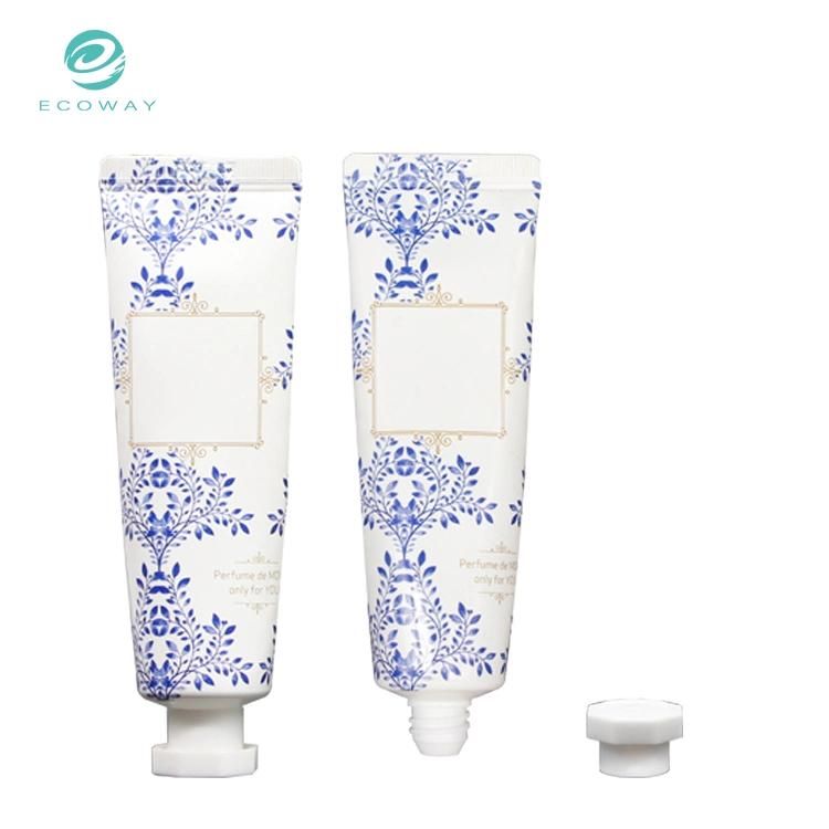 Top Quality Customized Plastic Lotion Hand Cream Empty Cosmetic Tube with Octagonal Cap