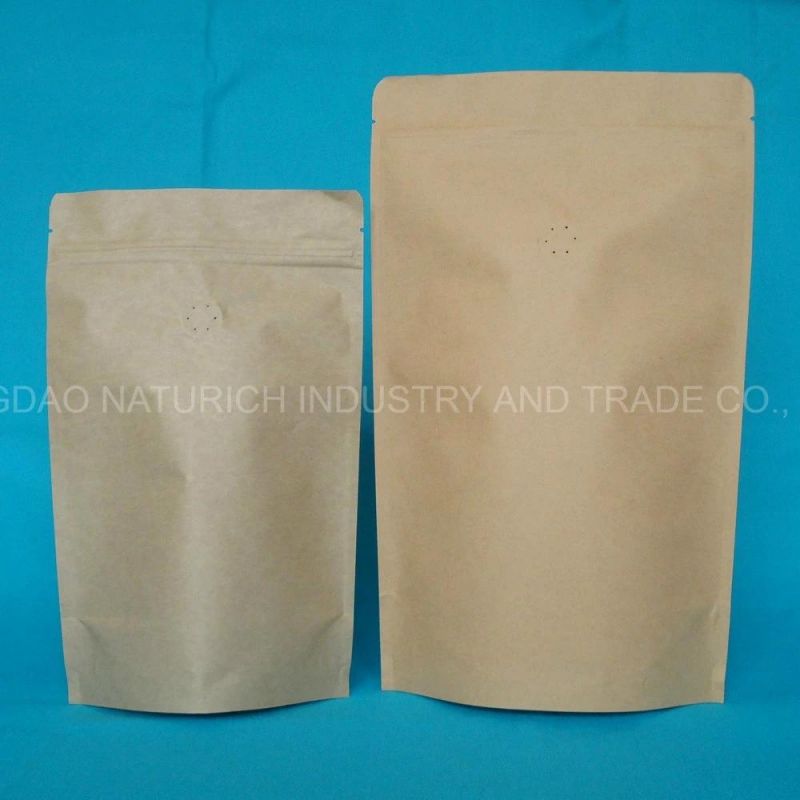 Customized Stand up Kraft Paper Zip Lock Packing Bag Doypack Pouches Mylar Bags