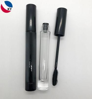 10ml Mascara Container Empty Black Glass Mascara Bottle Packaging