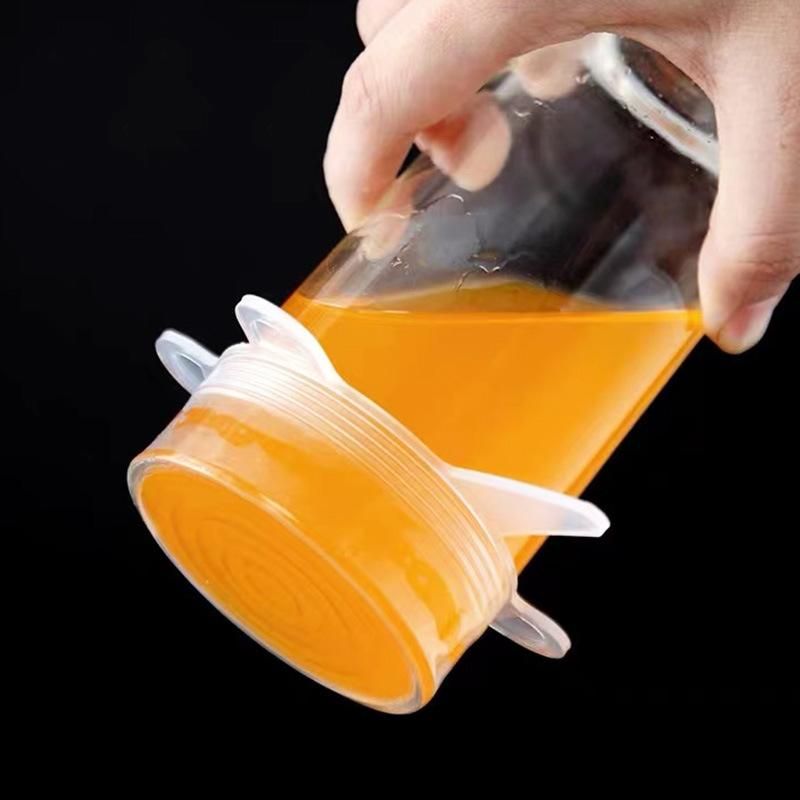 BPA-Free Stretchable Round Silicone Stretch Lids