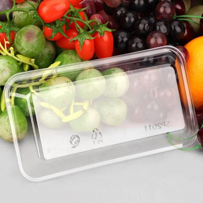 Plastic  Fruit Tray Transparent Plastic Blister For Supermarket And Store