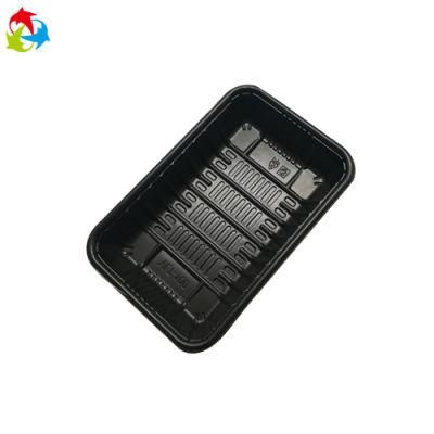 Wholesale Disposable Black Food Plastic Blister Tray