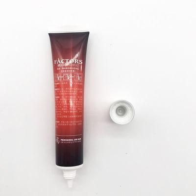 Hair Care Essence Customized Cosmetic Packaging Tube with Screw Cover