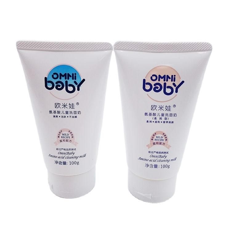 Cosmetic Packaging Facial Cleanser Tube Empty Hand Cream Tubes