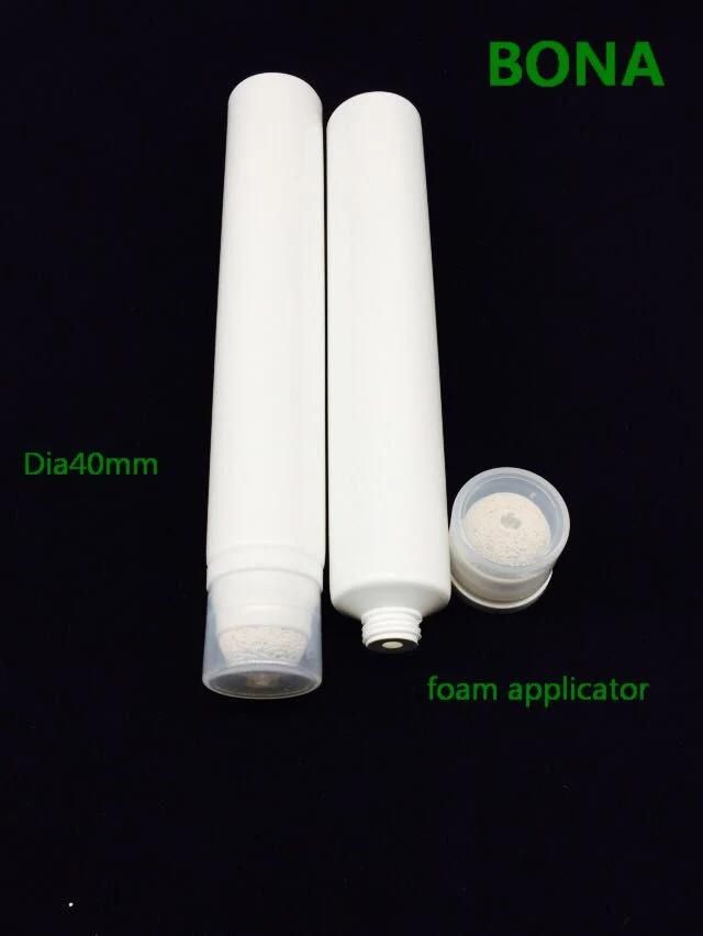 Cosmetic Tube with Foam Applicator