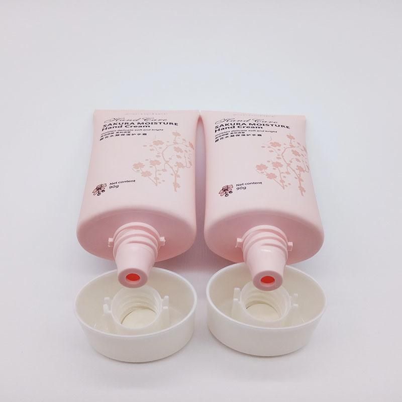 Customized Plastic Flat Tube for Skincare Facial Wash Packaging