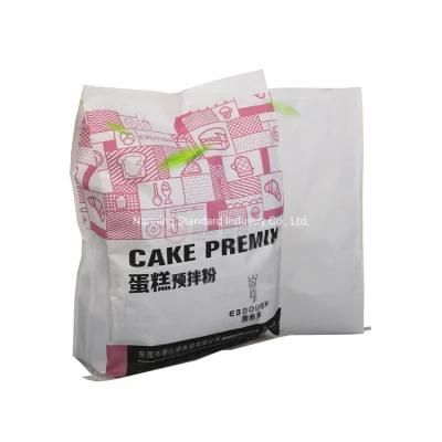 Custom Design Printing Waterproof Kraft Paper Peanut Maize Flour Packaging Bag for Sale