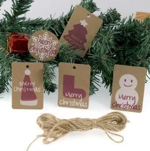 Holiday Christmas Hanging Decoration Paper Gift Tags