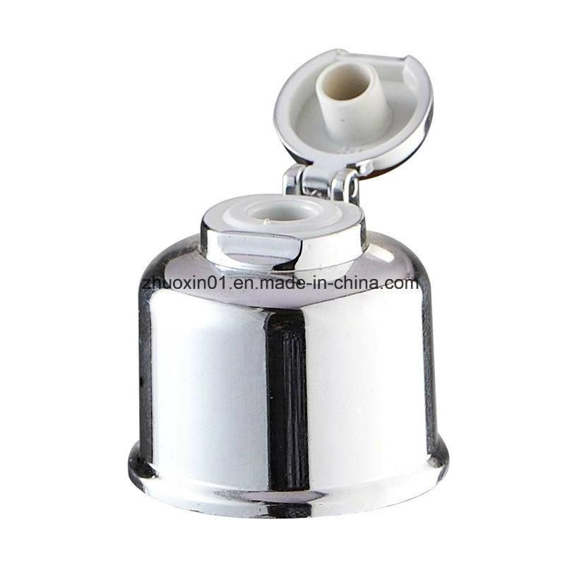 Plastic Flip Top Cap for Shampoo Bottle