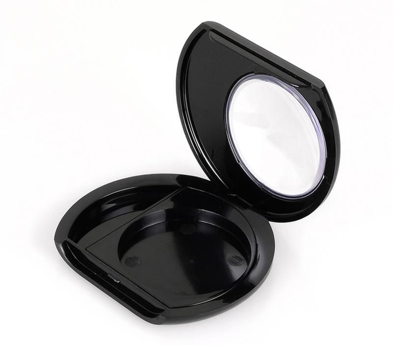 Professional Unique Shape Cosmetic Packaging Eye Shadow Case Compact Powder Case for Makeup