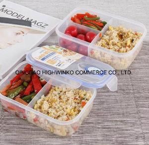 Transparent Plastic Crisper with Lid