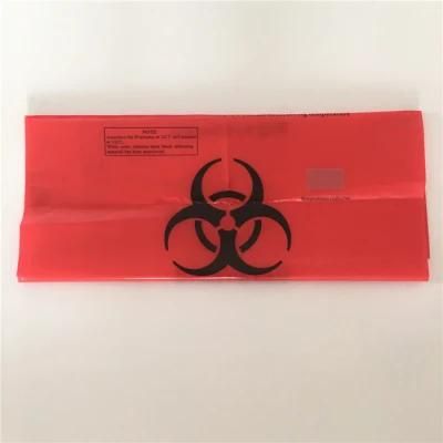 Medical Biohazard Waste Disposal Bags Plastic Biohazard Garbage Bag