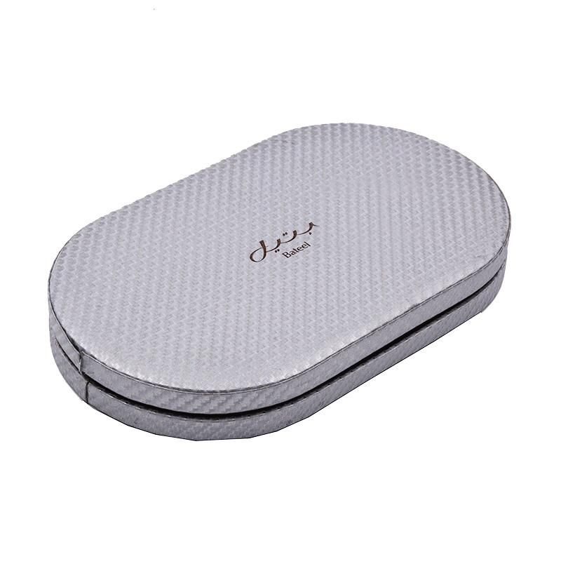 Customized Size Oval Shape Paperboard Lid and Base Gift Box