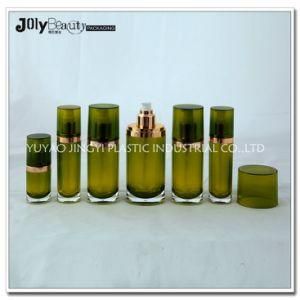 Best Selling for Cosmetics Packaging Professional Green Plastic Packaging Containers