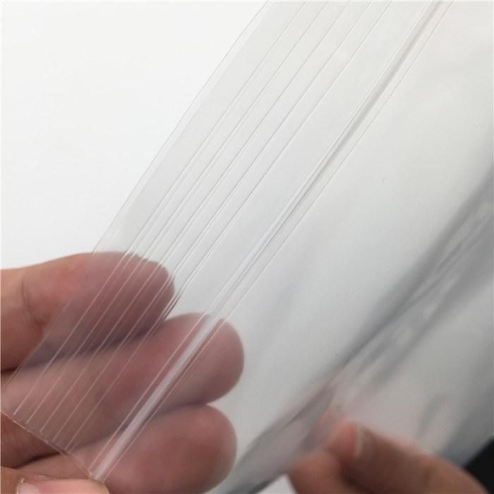 PE Reclosable Zipper High Transparent Zip Packing Bag