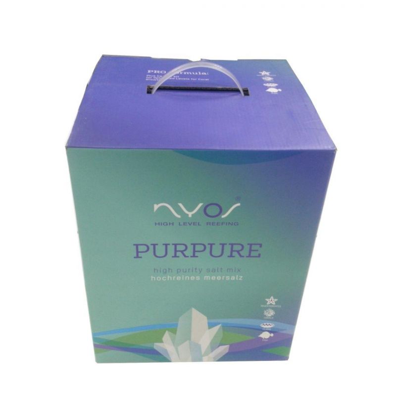 Matt Color Printing Corrugated Paper Box with Handle