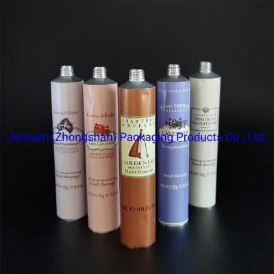 Shoe Polish Cream Packaging Hand Therapy Cream Squeeze Aluminum Tube