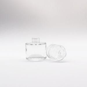 Super Clear Glass Perfume Bottle with Different Caps