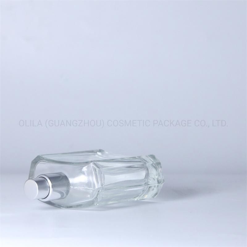 New 50ml Custom Unique Empty Glass Perfume Bottles Offer Sample