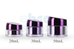 20g/30g/50g Plastic Acrylic Cosmetic Packaging Lotion Cream Jar.