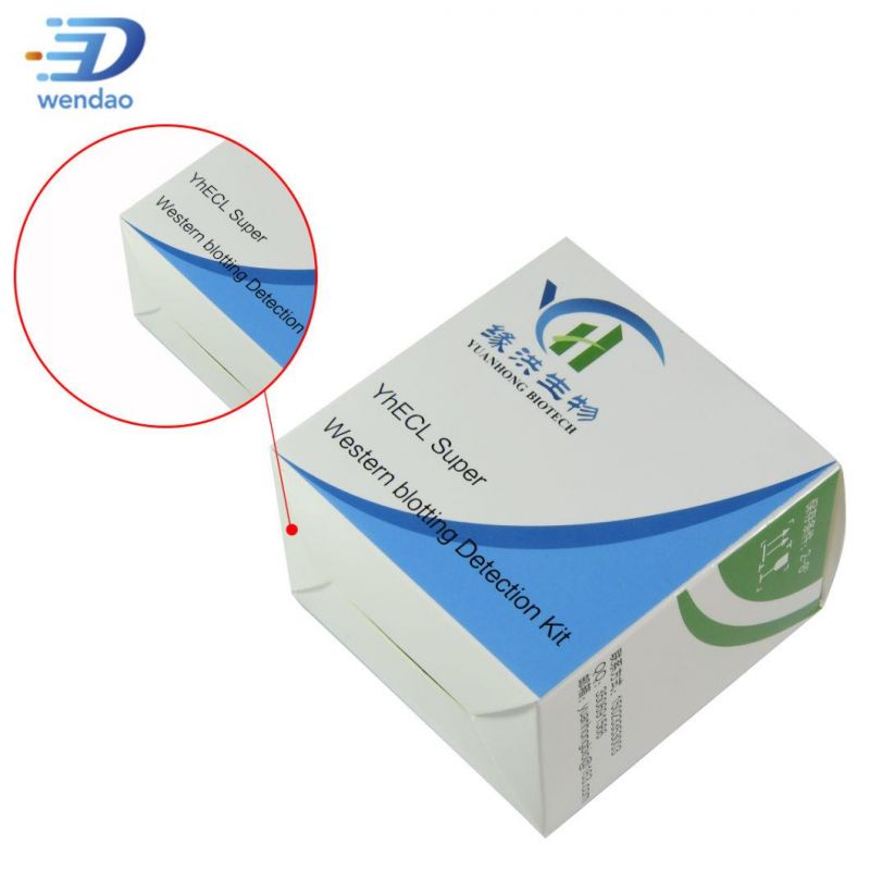 Custom Printing 2ml X 10 Bottles 10iu Vial H G H Packaging Boxes for Peptides