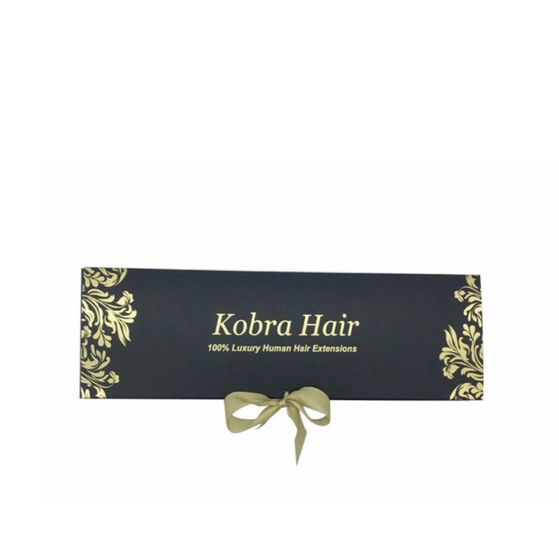 Luxury Hair Extension Bundles Packaging Box with Logo