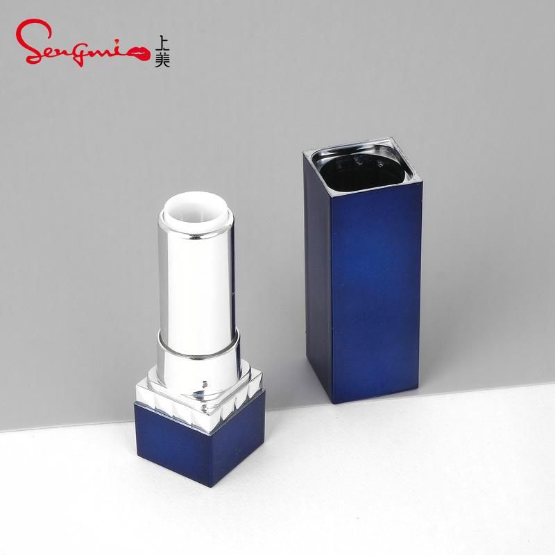 Popular Unique Luxury Square Custom Color Empty Lipstick Tube Packing