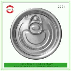 209# Full Open Easy Open Can Lid