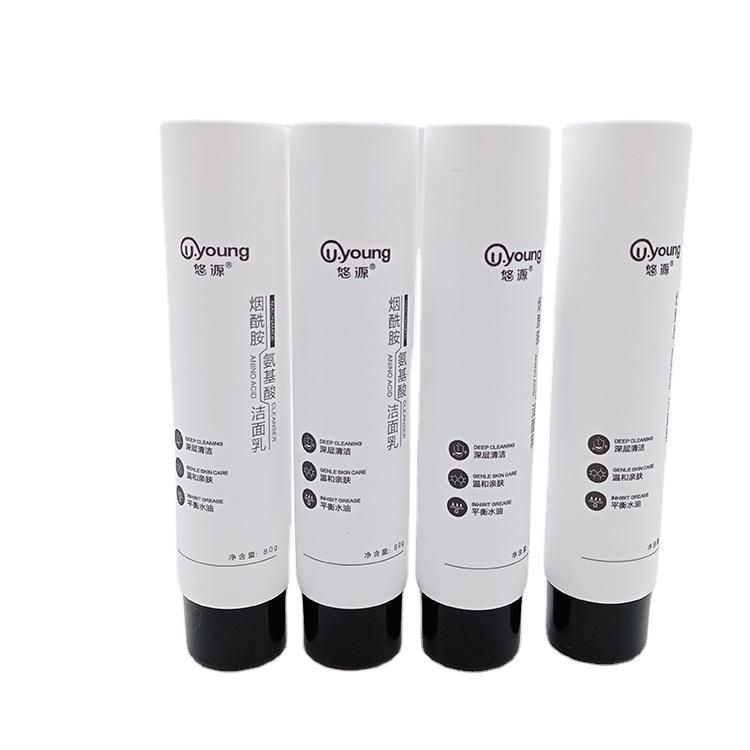 Plastic Face Wash Clean Cream Tubes Empty Cosmetic Plastic Tubes