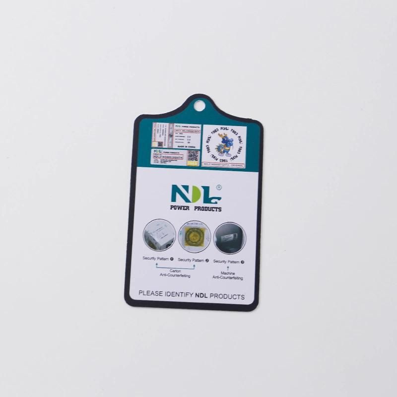 Double Sides Printed Power Product Swing Tag