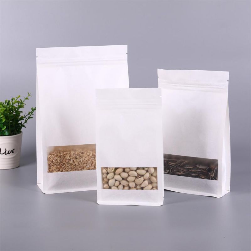 High Quality Ziplock Flat Bottom Aluminum Foil Stand up Bag Coffee Pouch with Valve