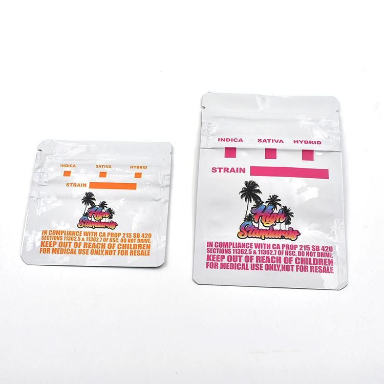 OEM Plastic Pouches Packaging Child Proof Mylar Bag