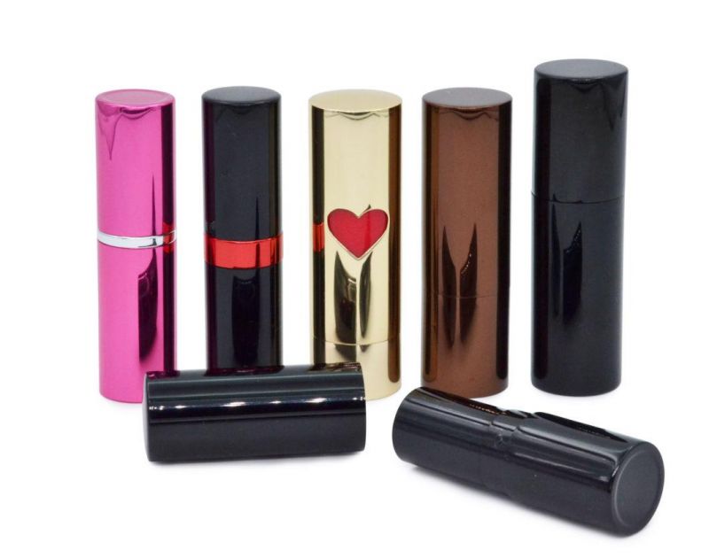 Empty Golden Lipstick Packing Tube, Cosmetic Packaging Tube