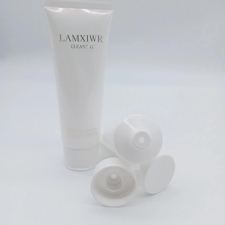 Plastic Face Wash Tube with Screw Cover for Facial Cleanser