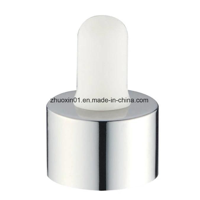 Gloss Silver Metal Cream Pump Face Liquid Pump