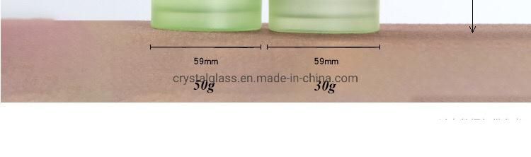 30g 50g Straight Sided Cosmetic Jars for Body Butter