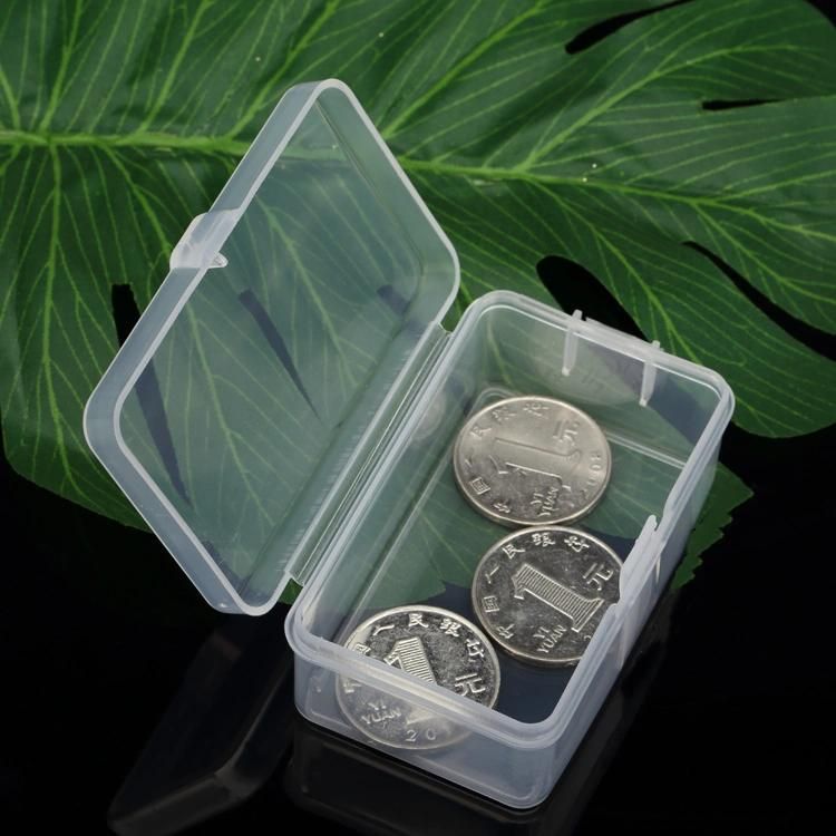 Mini Personalized Plastic Transparent Container Tool Box for Small Product