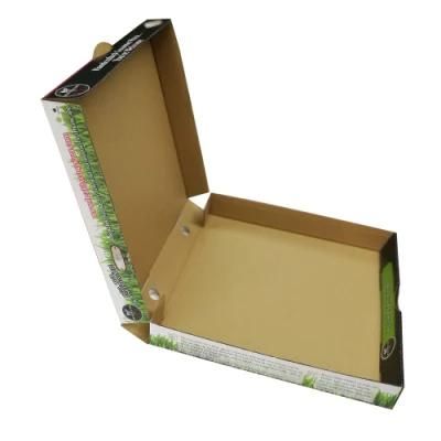 China Suppliers Free Sample Cheap Eco-Friendly Pizza Box with Custom Size Logo