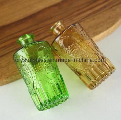 Fragrance Diffuser Reed Oil Diffusers with Natural Sticks Glass Bottle