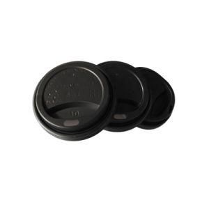 100% Biodegradable and Compostable 80mm/90mm C PLA Flat Coffee Cup Lids