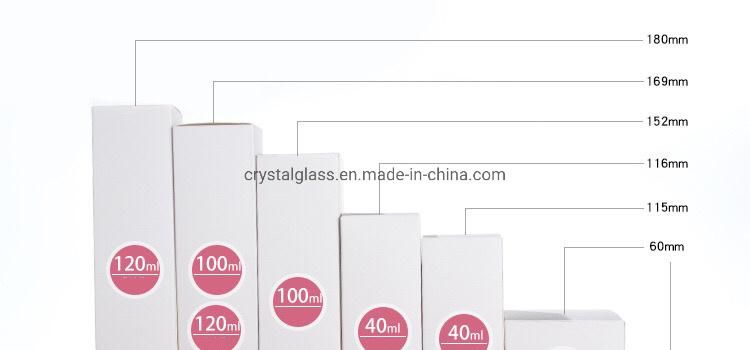 Pink Color Cosmetic Bottle with Box Packing