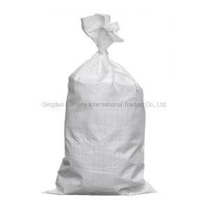 China 2021 White Heavy Duty Plastic PP Woven Sand Bag for Food Control