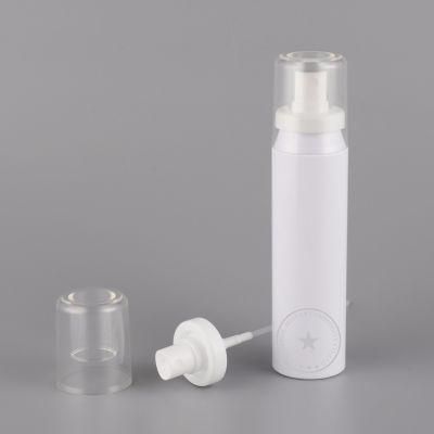 100ml/180ml White Color Plastic Sunscreen Spray Bottle