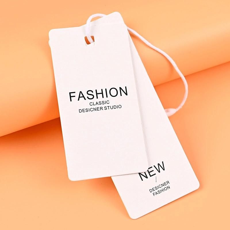 Custom High - Grade Embossed Card Hanging Tag for Women Clothing