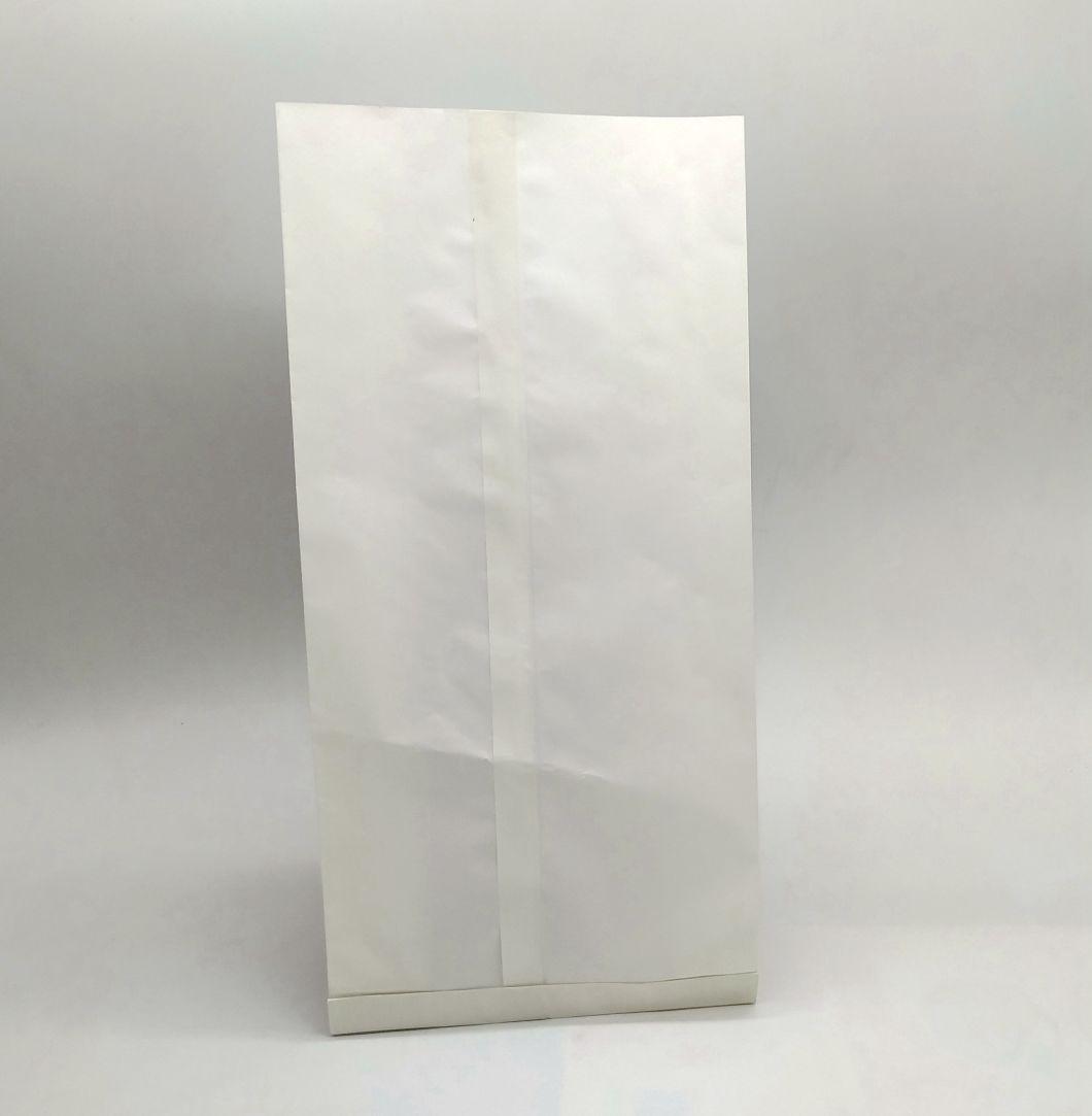 White Kraft Fried Chicken Packaging Bag Paper Bags