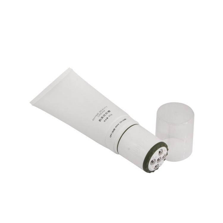 Roller Ball Plastic White Tube Packaging for Body Lotion