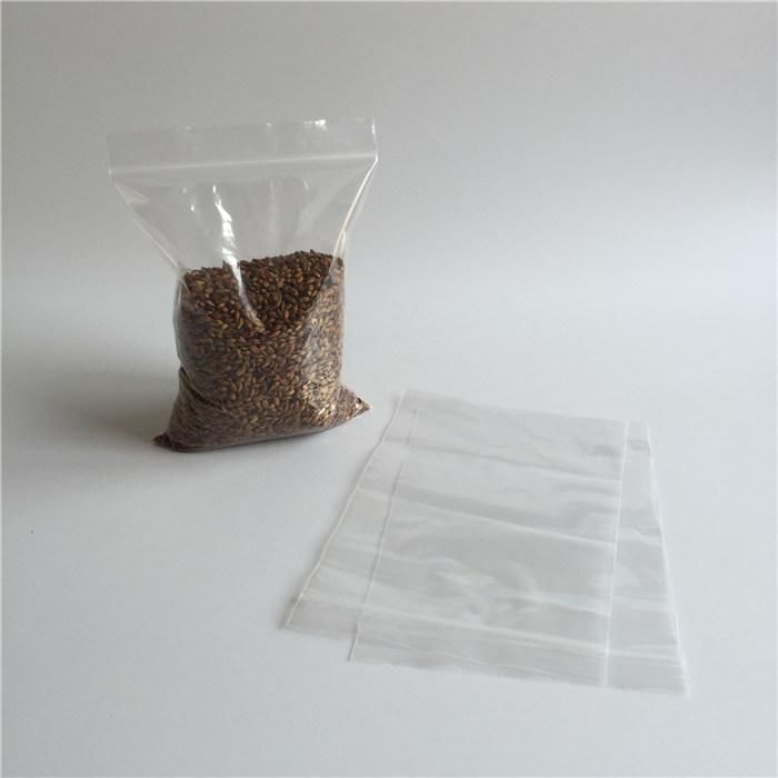 Factory Wholesale Transparent Any Size Ziplock Bag Packaging Bag