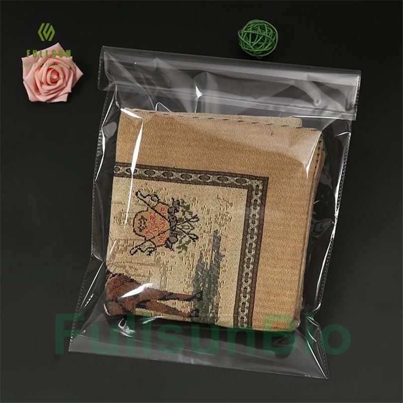 100% Biodegradable Aircraft Blanket Headset Bag Clothes Quilt Cover Airline Blanket Collection Bag