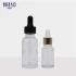 High Quality Recycle Eco-Friendly OEM/ODM China Green Empty Clear Glass Dropper Bottle